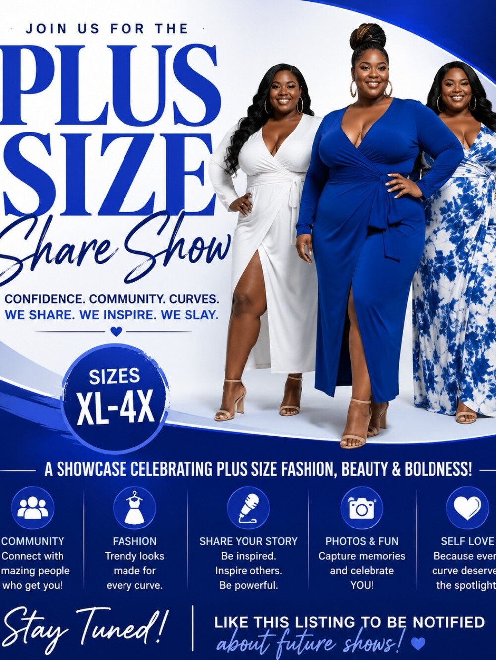 CrochetbyNetta is LIVE! Plus Size show 7/11 @ 2:30 pm